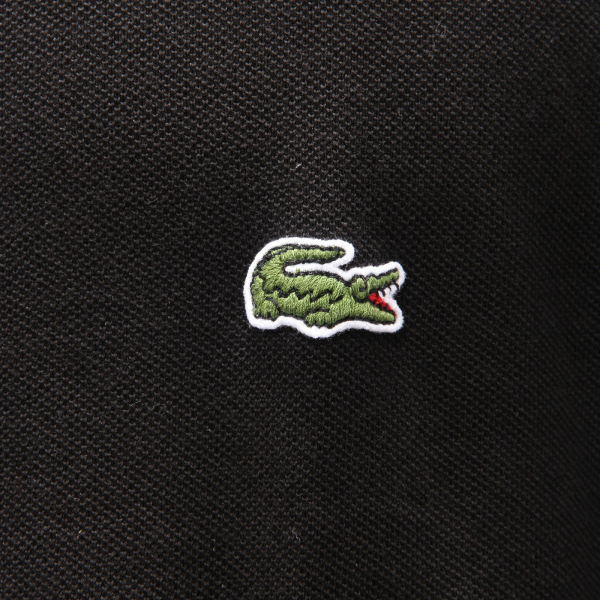 2880AE polo uomo LACOSTE black cotton t-shirt man