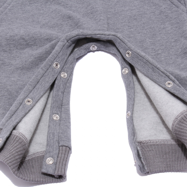 2885Y tutina cotone bimbo boy SIMONETTA TINY cotton grey coverall