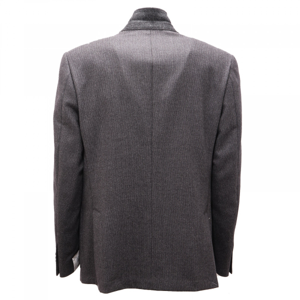 2893AG giacca uomo NINO DANIELI grey wool textured jacket man