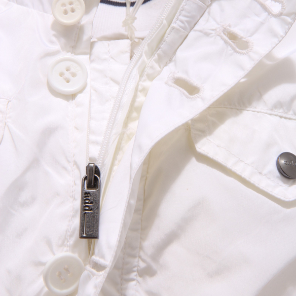 2897S giacca antivento bimbo ADD bianco jacket kid