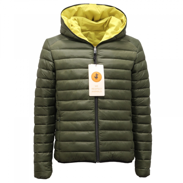 2972AI giubbotto uomo SAVE THE DUCK men RAINY double face jacket padded