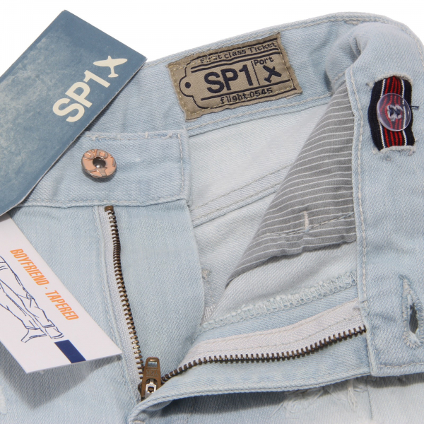 2977W bermuda bimbo SP1 denim delave' short pant boy