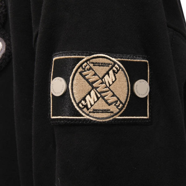 2980AU felpa uomo MWM MOD WAVE MOVEMENT man oversize sweatshirt
