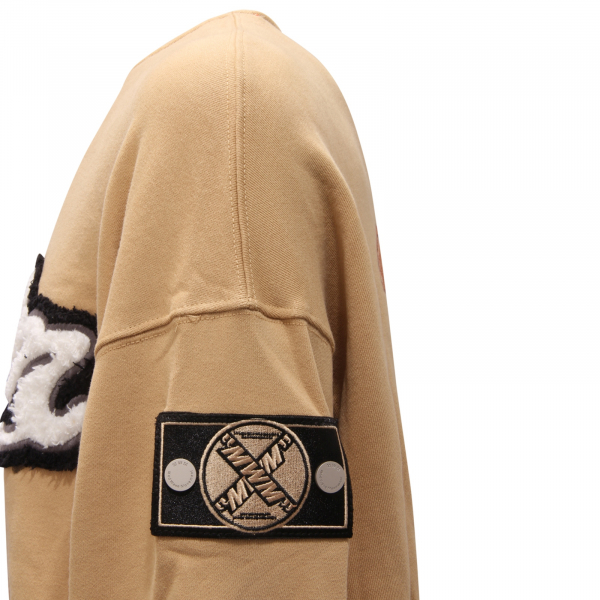 3000AU felpa uomo MWM MOD WAVE MOVEMENT man oversize sweatshirt
