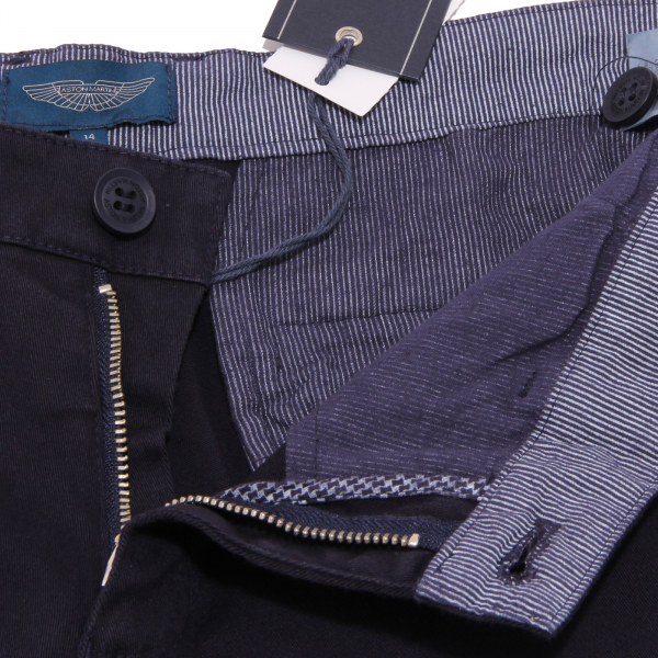 3008W bermuda bimbo boy ASTON MARTIN blu cotton short kid
