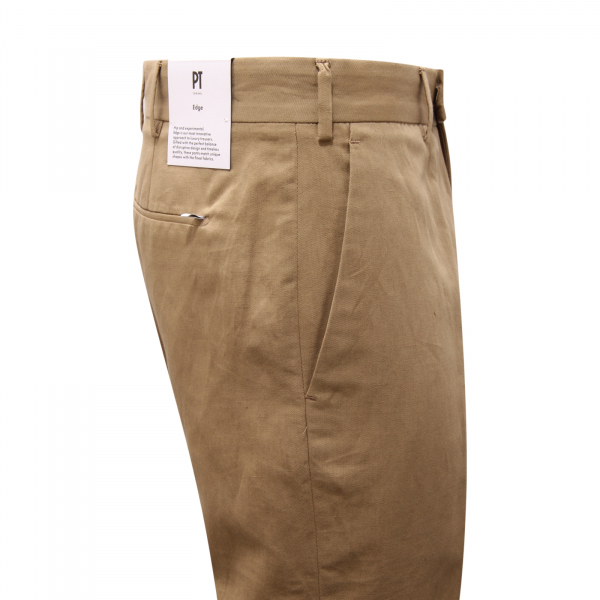 3012AT pantalone uomo PT TORINO EDGE man cotton/linen trousers