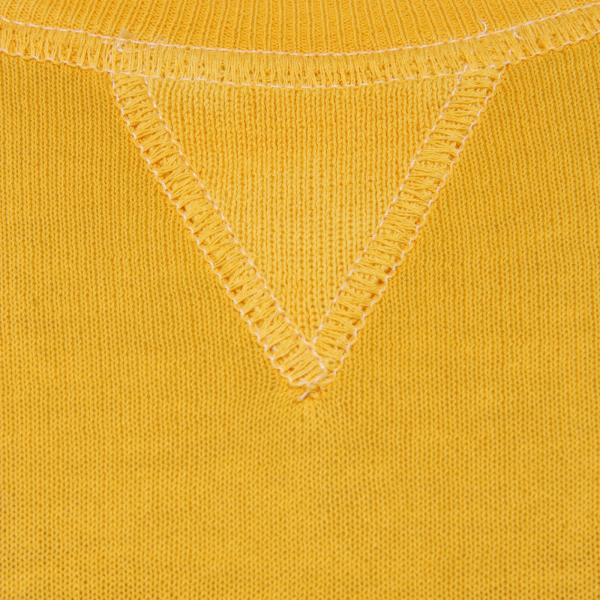 3013AB maglia uomo ELEVENTY PLATINUM cotton yellow t-shirt men