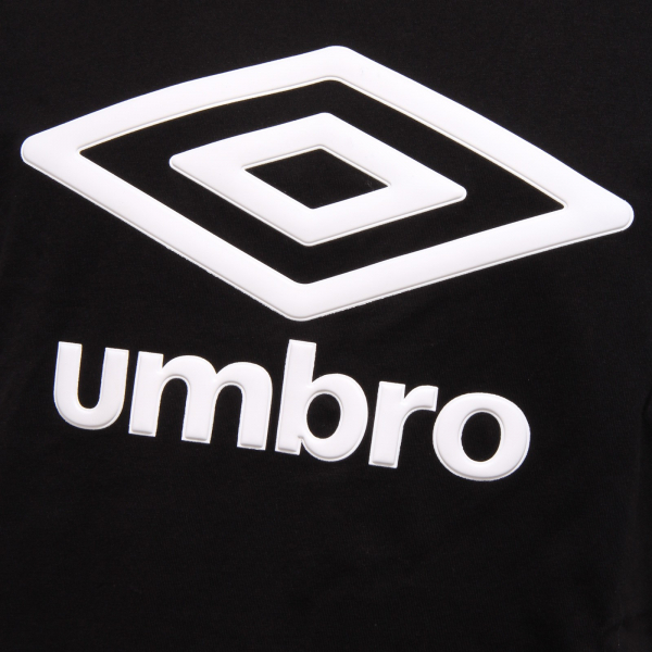 3052K maglia uomo UMBRO black crew neck cotton t-shirt man