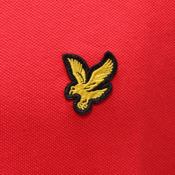 3056AH polo uomo LYLE & SCOTT red cotton polo-shirt man