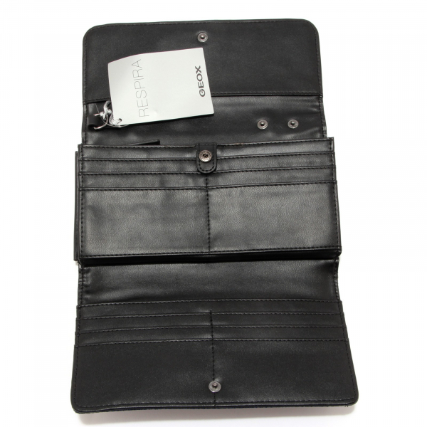 3078U portafoglio donna GEOX con tracolla pochette blue bag wallet woman