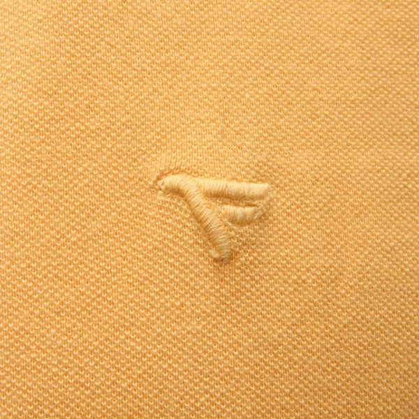 3084AH polo uomo FRED MELLO yellow cotton polo-shirt man