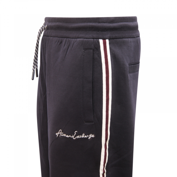 3085AZ PANTALONE TUTA UOMO ARMANI EXCHANGE MAN SWEATPANTS BLUE