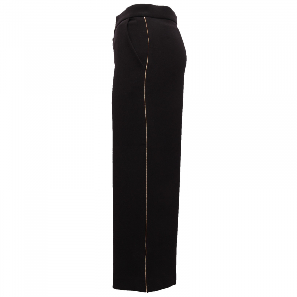 3103V pantalone bimba ELISABETTA FRANCHI balck trouser girl kid