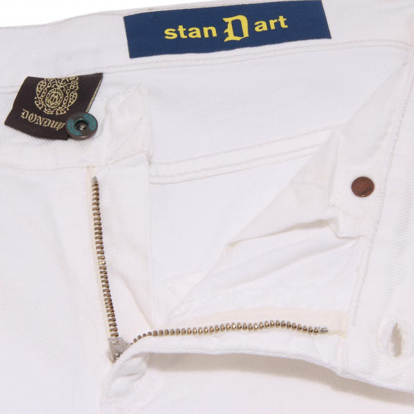3106W bermuda bimbo DONDUP white cotton short pant boy