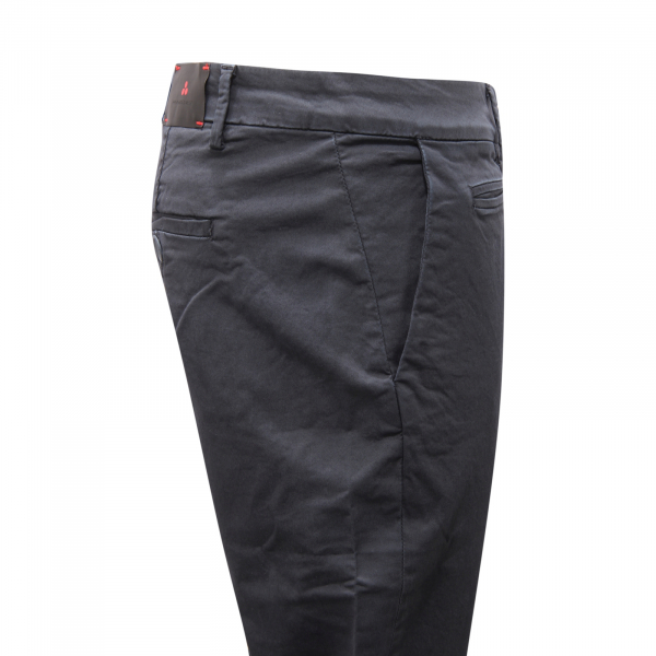 3117AT pantalone donna PEUTEREY woman garment dyed trousers blue