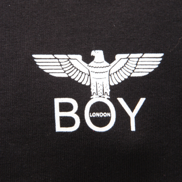 Felpa boy london nera top