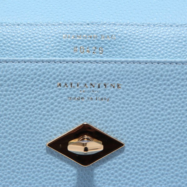 3130AA borsa donna BALLANTYNE DIAMOND BAG leather light blue bag woman
