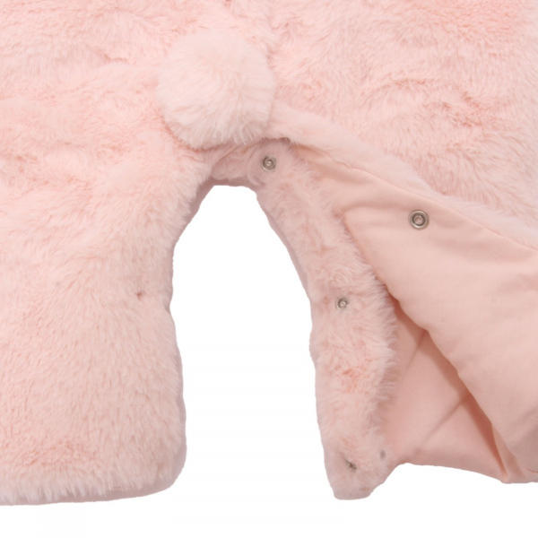 3153AL kids eco-fur jumpsuit