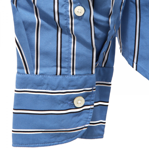 3154AG camicia uomo GMF 965 light blue tencel shirt men