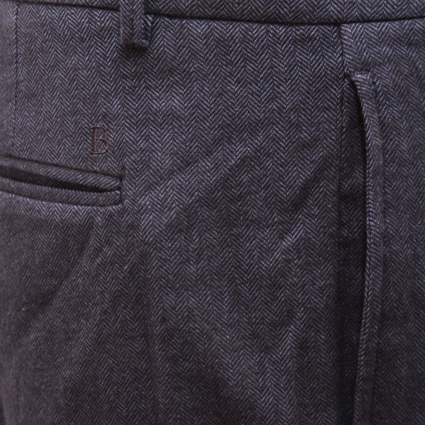3174AZ PANTALONE UOMO BROOKSFIELD SOHO MAN TROUSERS BLUE