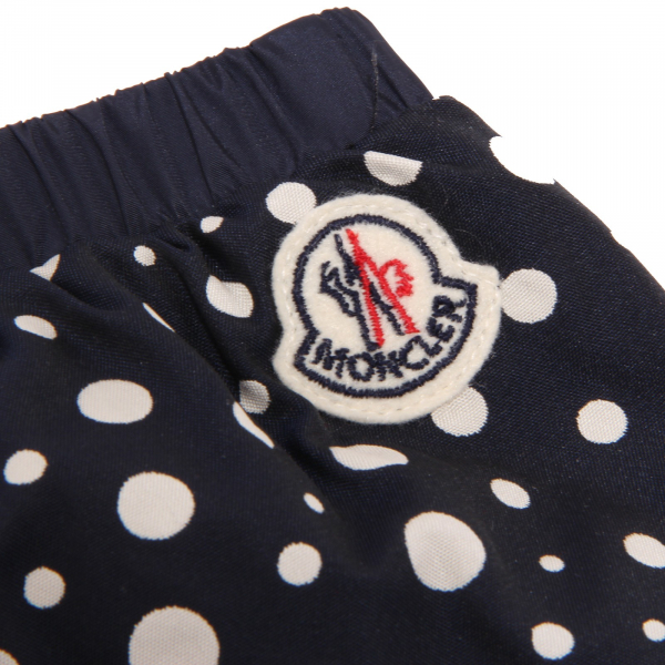 3191S short bimba MONCLER pantalone corto cotone blu short pant kid