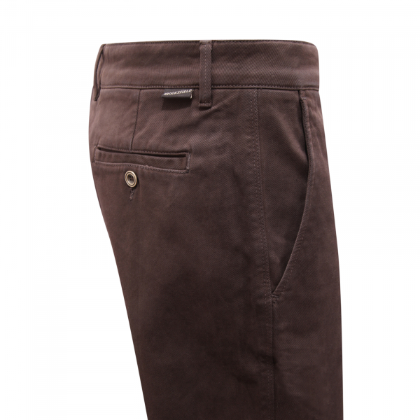 3209AZ PANTALONE UOMO BROOKSFIELD IVY SLIM MAN INDIGO DYEING TROUSERS