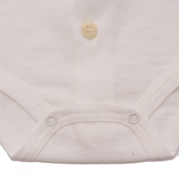 3216AL body camicia bimbo boy IL GUFO kids shirt body