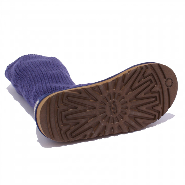 3247Y (NO BOX) stivale bimba girl UGG scarpe wool shoe boot violet blue