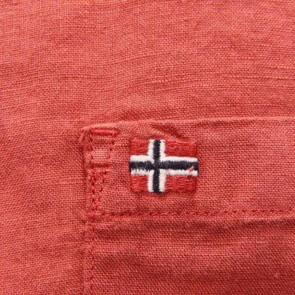 3256AN camicia uomo NAPAPIJRI man linen shirt