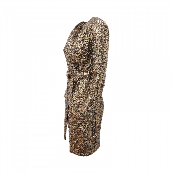 3263AV ABITO DONNA PINKO OTTAVIANO WOMAN PAILLETTES DRESS
