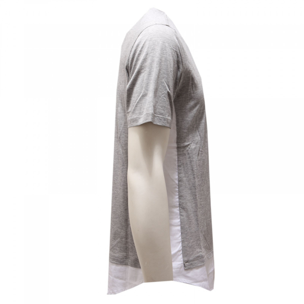 3266AC maglia uomo PAOLO PECORA heather gray cotton t-shirt man