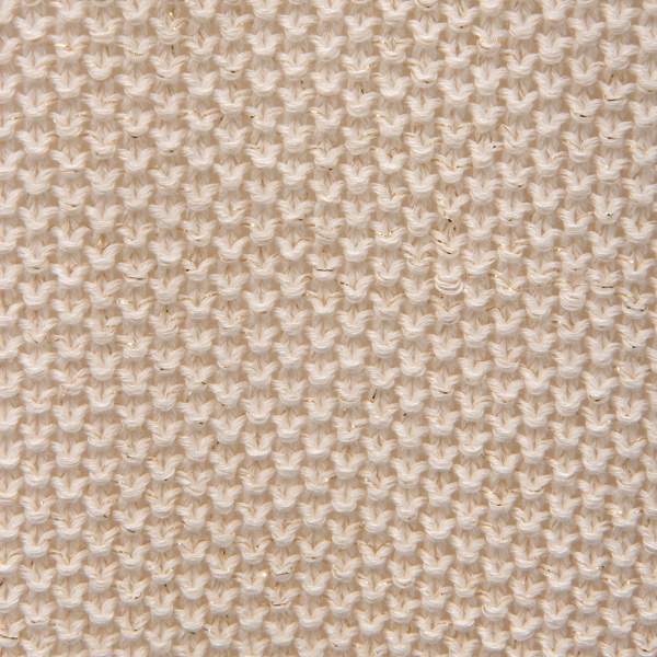 cardigan donna GAUDI' beige/lurex sweater woman