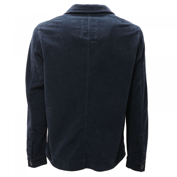 3294AF giacca uomo OFFICINA36 blue velvet jacket man