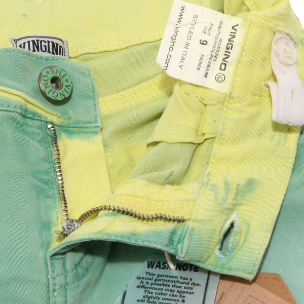 3297W bermuda bimbo VINGINO verde cotton short pant boy
