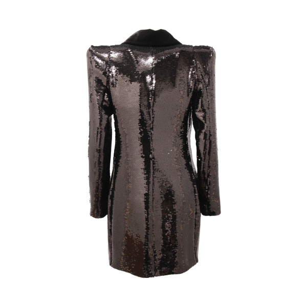 3308AV ABITO GIACCA DONNA W LES FEMMES BY BABYLON LIMITED EDITION DRESS