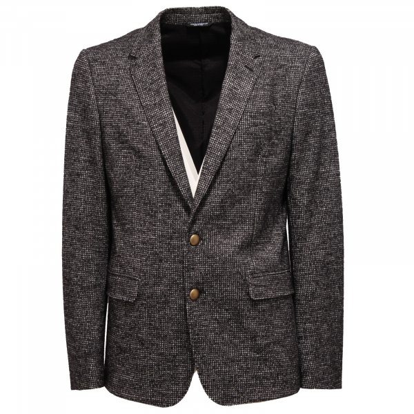 3311K giacca uomo DOLCE&GABBANA cotton/wool pied de poule jacket man