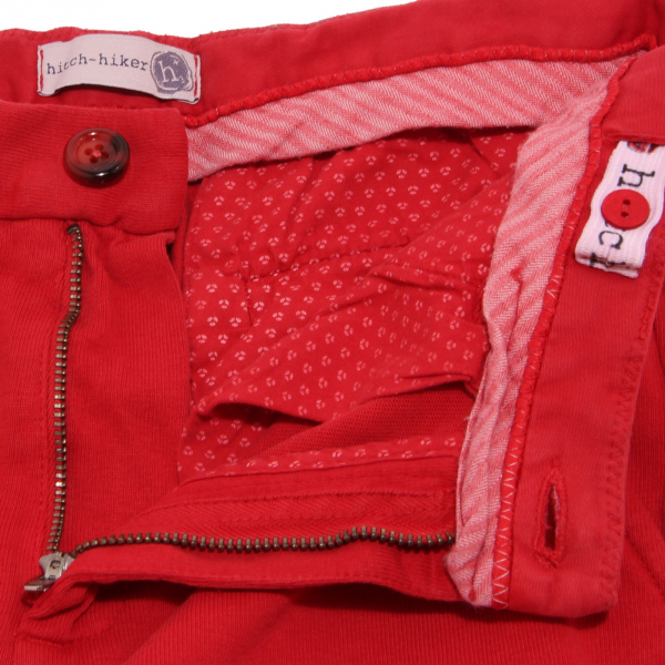 3326W bermuda bimbo MONNALISA HITCH-HIKER red short boy