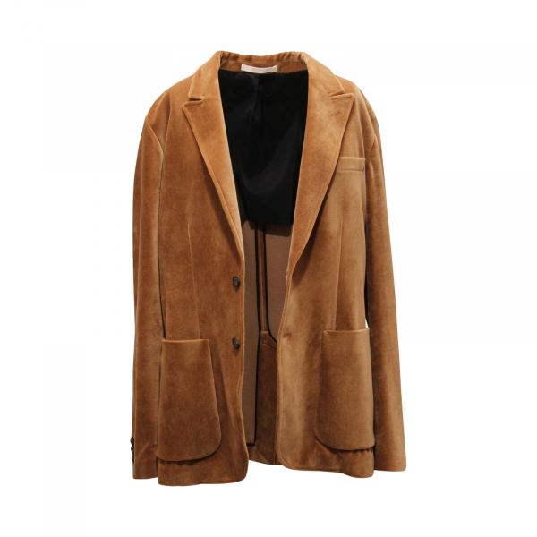 3329AQ giacca uomo PAOLO PECORA man velvet jacket