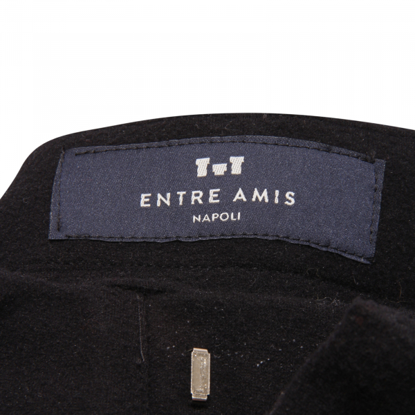 3330AS pantalone uomo ENTRE AMIS man trousers black