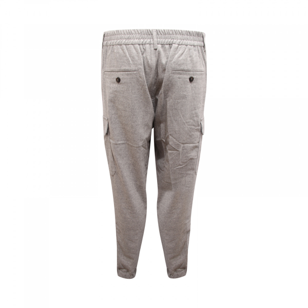 3334AZ PANTALONE CARGO UOMO PESERICO MAN WOOL BLEND TROUSERS