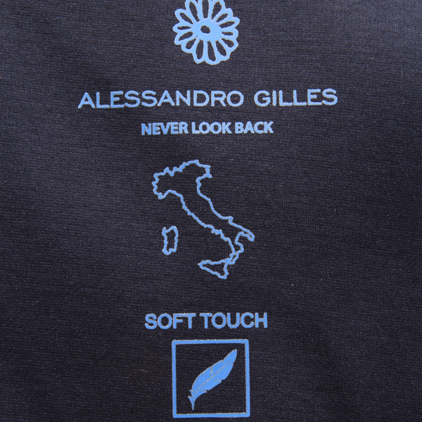 3335AS giacca uomo ALESSANDRO GILLES man stretch jacket blue