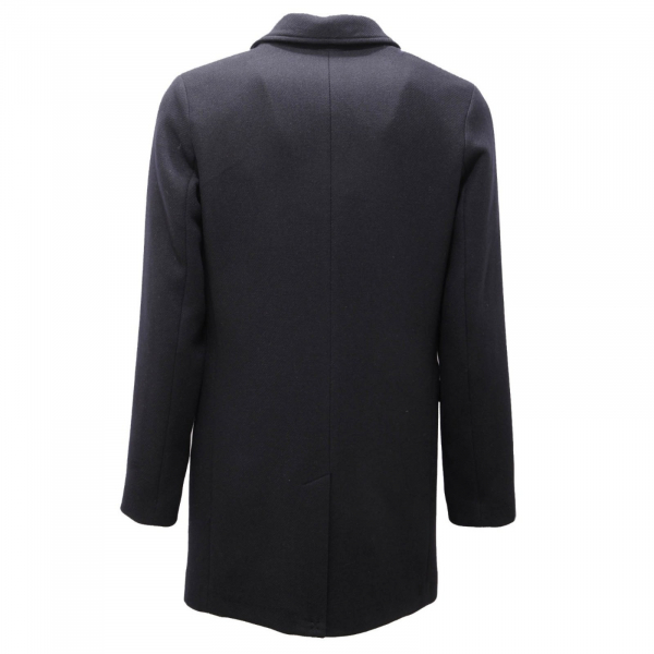 3337AI cappotto uomo FRED MELLO man wool blend overcoat blue