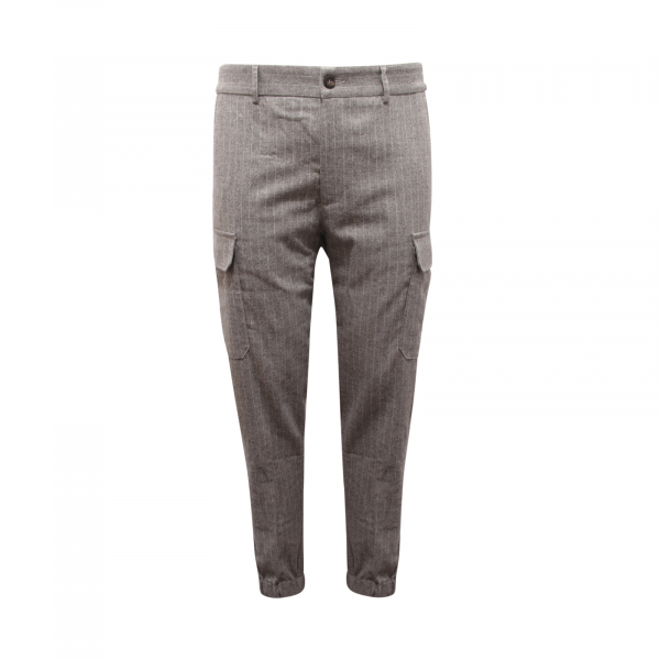 3346AZ PANTALONE CARGO UOMO PESERICO MAN WOOL BLEND TROUSERS