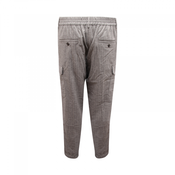 3346AZ PANTALONE CARGO UOMO PESERICO MAN WOOL BLEND TROUSERS