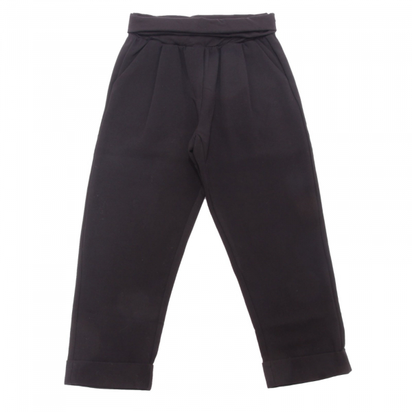 3347AL pantalone bimba girl MANILA GRACE kids trouser black
