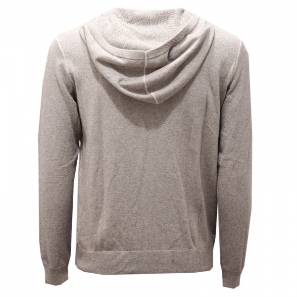 3355AF maglione felpa uomo ARMANI JEANS light grey cotton/wool sweater men