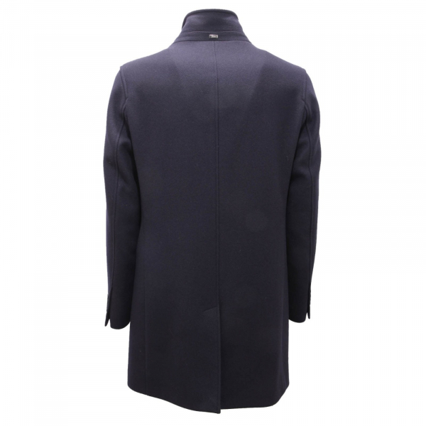 3361AI cappotto uomo HERNO men light padded coat wool blue
