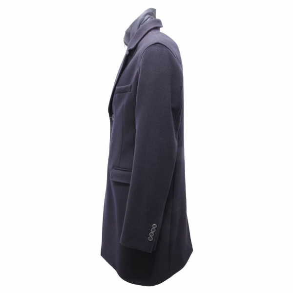 3361AI cappotto uomo HERNO men light padded coat wool blue