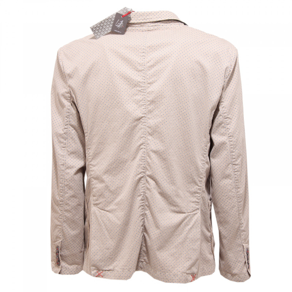3363R giacca uomo LOFT 1 cotton beige/light blue jacket men