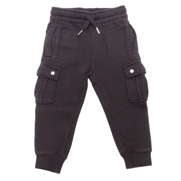 3364AL pantalone bimbo boy SUN68 kids sweatpant black